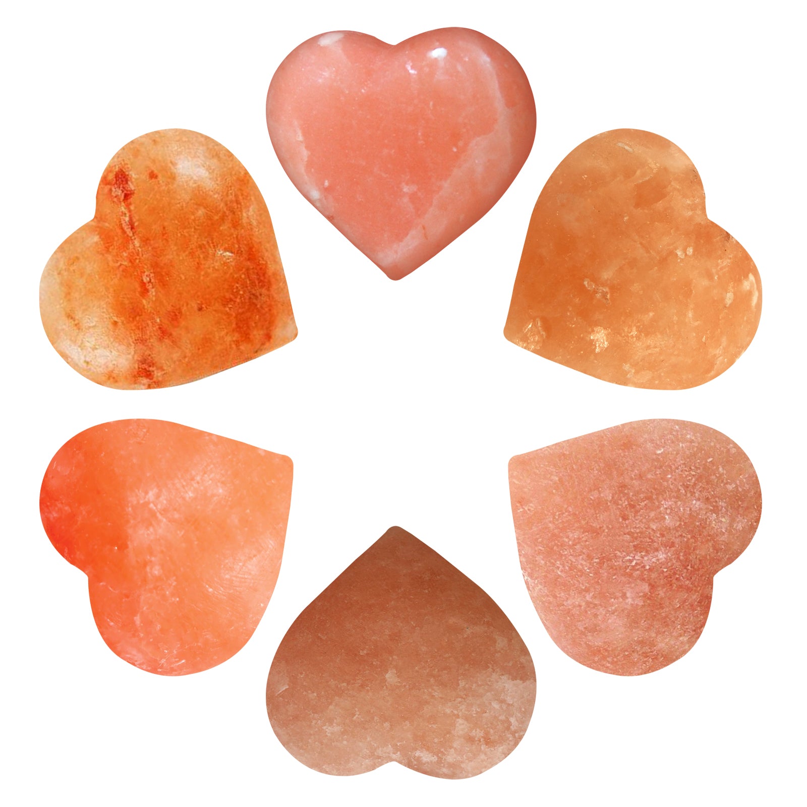 Natural Himalayan Heart Shaped Salt Stone