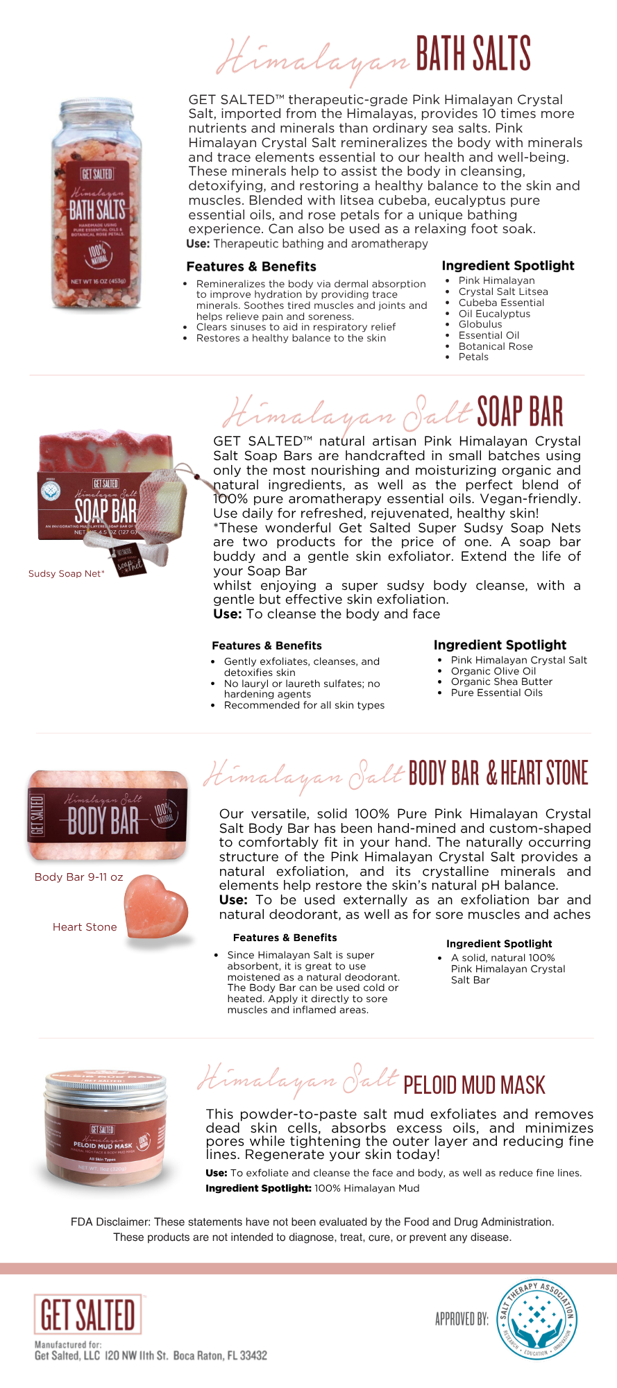 Product Guide Rack Card (100) + Display